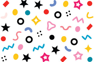 Colorful Geometric Shape Patterns