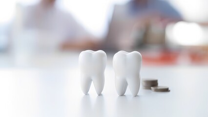 Dental health awareness engaging tooth care practices dental office educational content professional environment close-up view