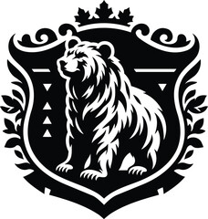 Heraldic Animal Symbol