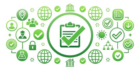 The document icon now features a green checkmark, symbolizing successful validation