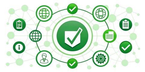 The document icon now features a green checkmark, symbolizing successful validation