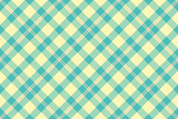 Seamless pastel teal and beige plaid pattern.  Perfect for textile design, backgrounds, wrapping paper, or website design.