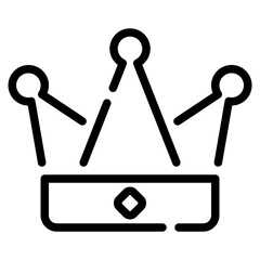 Icon of a Crown Symbol