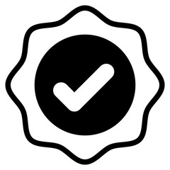 Verified Check Mark Icon