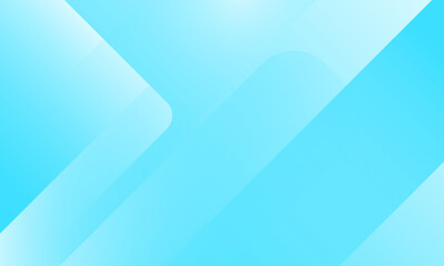 Fototapeta premium Modern abstract blue background with diagonal geometric shapes and soft gradients. Clean and professional look perfect for business, tech, or corporate use.