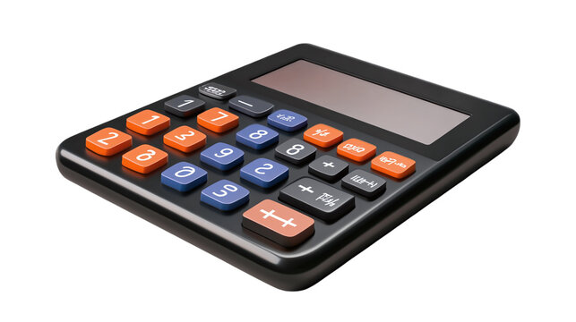 Floating plastic footprint calculator dashboard for consumer awareness, isolated, PNG format, transparent background. Varient 3