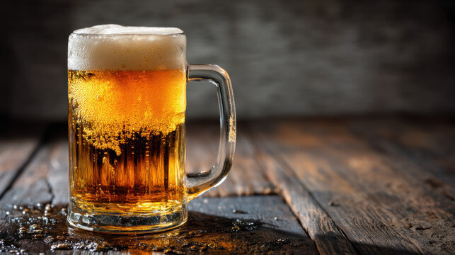 Beer is a very popular alcoholic beverage enjoyed worldwide.