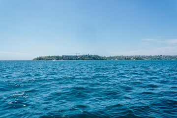 South Head on the Manly Ferry in Sydney, NSW, Australia