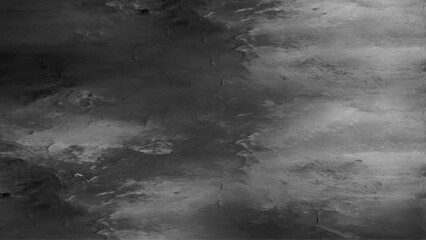 Elegant black background vector illustration with vintage distressed grunge texture and dark gray charcoal color paint, black stone or concrete wall, black banner