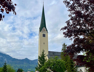 Catholic Church "Our Dear Lady" in Kirchbichl, Austria