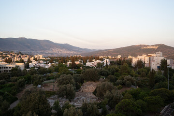 Fototapeta premium view of the city of Karmiel, Israel
