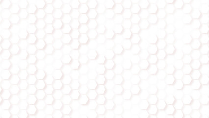 Hexagon seamless pattern. Honeycomb shape geometric background, abstract shape, space for text, objects, vector illustration