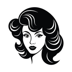 woman with long hair