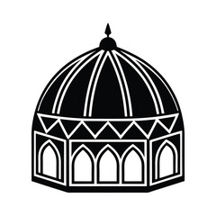 Dome with Muqarnas Pattern Inside