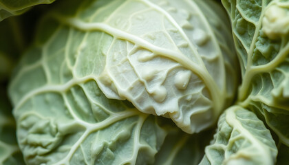 napa cabbage texture . macro shot, pixel art. with white shades
