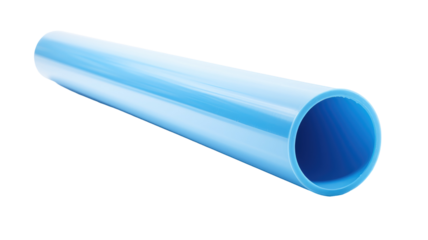 Plastic Pipe Isolated on transparent background