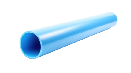 Plastic Pipe Isolated on transparent background