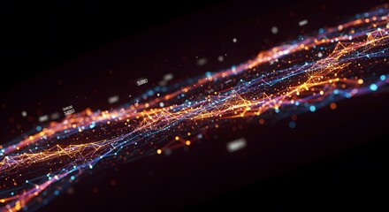 Abstract Network Connection Visualization