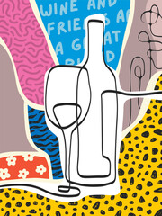 Wine poster