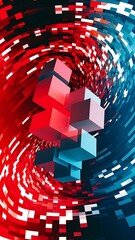 Vector abstract background liquid transparent bubble shapes on fluid gradient with shadows and light effects