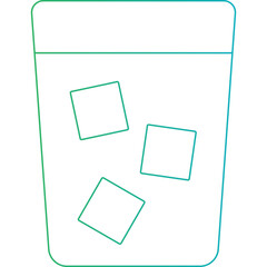 Water icon single vector illustration