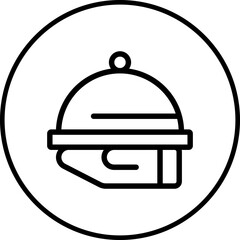 Food icon single vector illustration