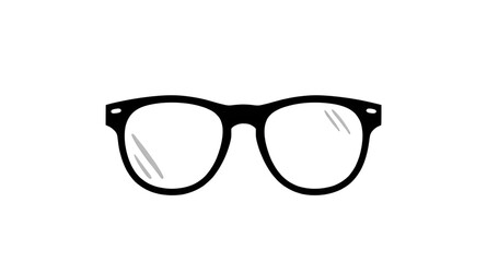 sunglasses on white background vector illustration