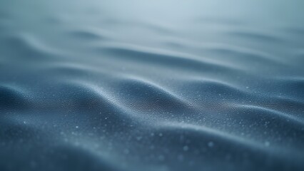 Obraz premium Abstract Blue Water Surface Texture Background, Gentle Waves, Ai Generated