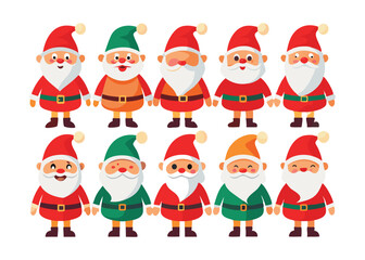 Santa Claus Holiday Graphics
