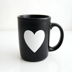 coffee cup with heart