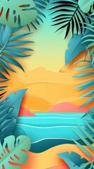 Tropical backgrounds outdoors.