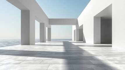 Minimalist Architecture by the Sea: A Modern Oasis