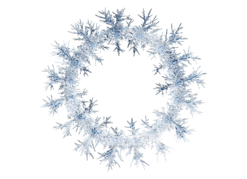 Icy frost - Powered by Adobe