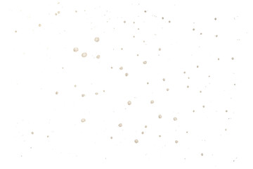 Vertical golden lines and scattered dots create a digital, abstract pattern resembling falling code or light rain.