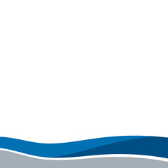 Business Wave Shape Vector