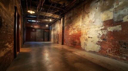 Urban industrial interior