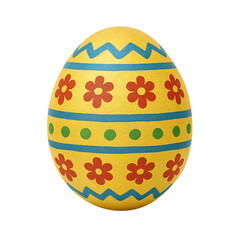 easter egg with ribbon