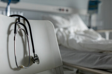 A stethoscope is essential in hospitals for various healthcare procedures and monitoring