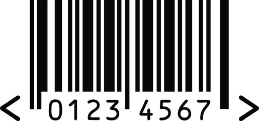 Clean Outline Poster – Barcode Labels & Communication Icons.

