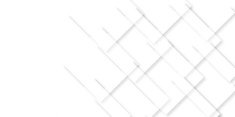 abstract background with white lines. White floor tiles abstract layers smooth 3d shadow vector design wallpaper. abstract white geometric background