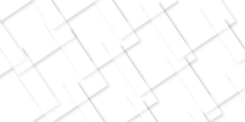 abstract background with white lines. White floor tiles abstract layers smooth 3d shadow vector design wallpaper. abstract white geometric background