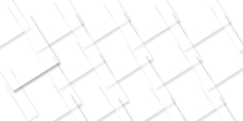 abstract background with white lines. White floor tiles abstract layers smooth 3d shadow vector design wallpaper. abstract white geometric background	