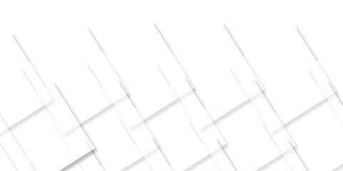 abstract background with white lines. White floor tiles abstract layers smooth 3d shadow vector design wallpaper. abstract white geometric background	
