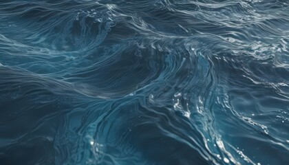 Abstract swirling blue water texture, flowing ripples , serene, design, surface