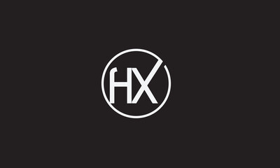 HX, XH , H , X , Abstract Letters Logo Monogram	