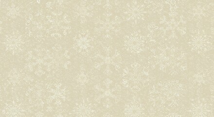 Snowflake Pattern Background Winter Holiday Design