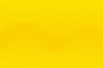Fototapeta premium Dots halftone yellow orange color pattern gradient texture with technology digital background. Dots pop art comics with summer background. eps10