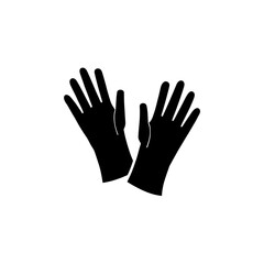 Obraz premium gloves vector illustration for protection and safety icon