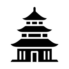 chinese temple icon