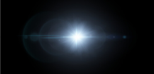 sunlight with sun rays and glare, including lens flare, light leaks, light transitions. Star, Starlight